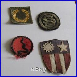 Mixed Lot Boy Scout Merit Badges Patches Military Bar Ribbons Buttons