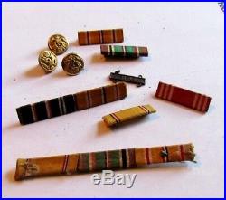 Mixed Lot Boy Scout Merit Badges Patches Military Bar Ribbons Buttons
