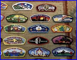 Mixed Lot OF 70 NOS BSA States Council Boy Scouts Shoulder Patches