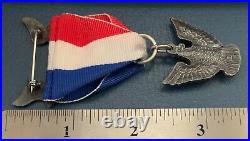 NOS Early 1980s EAGLE RANK Boy Scout Award MEDAL SET & BOX BSA Badge Patch Pin+