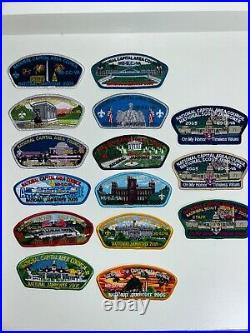 National Capital Area Council 2005 Jamboree Set 15 patch set JSP's