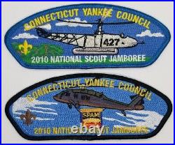 National Jamboree BSA Connecticut Yankee Council Patch Lot 2010 2002 2003