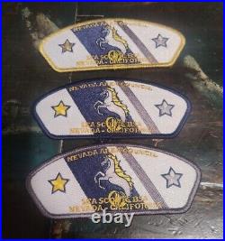 Nevada Area Council Sea Scout Set 2022 All Three Patches