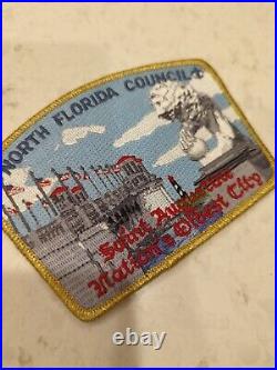 North Florida Council Commemorative Shoulder Patches Limited Edition (Set Of 10)