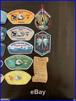 Northern BSA New Jersey council FOS CSP patch Lot 22 Patches
