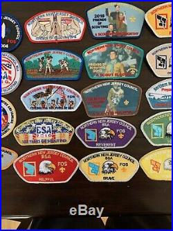 Northern BSA New Jersey council FOS CSP patch Lot 22 Patches