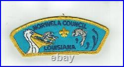 Norwela council patch T-2 yellow fld
