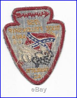 OA 1958 Dixie Fellowship Patch Host 459 Catawba Camp Steere LMT886