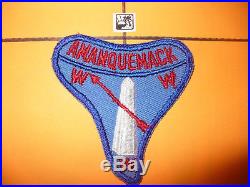 OA Amanquemack, Amangamek Wipit 470, X-1b Sharks Tooth, pp, ONLY Patch, NCAC, DC, MD, VA