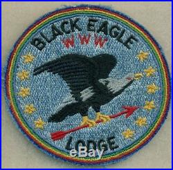 OA Black Eagle Lodge 482 R1, First Lodge Patch, VERY RARE