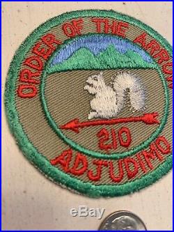 OA Boy Scout Patch- ADJUDIMO Lodge 210 WWW R-1 Circle