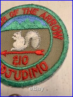 OA Boy Scout Patch- ADJUDIMO Lodge 210 WWW R-1 Circle