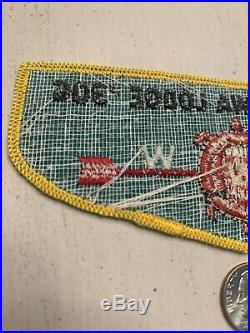OA Boy Scout Patch- MICHI-KINI-KWA Lodge 306 WWW F-1 Flap