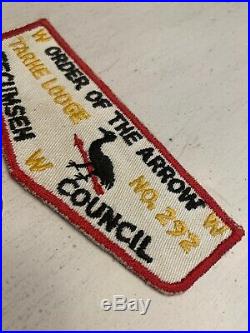 OA Boy Scout Patch-TARHE Lodge 292 Tecumseh Council WWW F-1