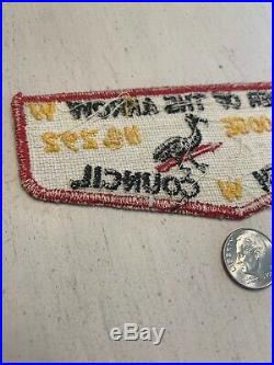 OA Boy Scout Patch-TARHE Lodge 292 Tecumseh Council WWW F-1