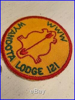 OA Boy Scout Patch- WYANDOTA Lodge 121 WWW R-1 Circle