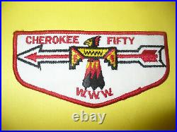 OA Cherokee Lodge 50, F1,1973, First Flap, FF, 135,310, Birmingham Council, Alabama, AL