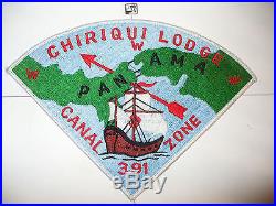 OA Chiriqui Lodge 391, P-2,1977, Toughest Pie Patch, FDL Sail, Panama Canal Zone, CZ