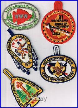 OA Group Of 11 Original NOAC Patches 1950-71