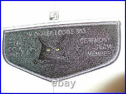 OA Immokalee Lodge 353 S-57, Ceremony Team Flap, Tough! , Chehaw, 545,98, Southwest GA