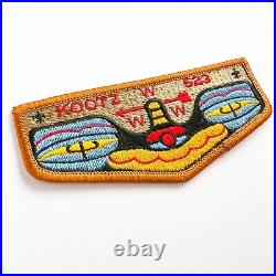 OA Kootz Lodge 523 Order of the Arrow Vintage Flap Patch S1 Alaska Boy Scouts