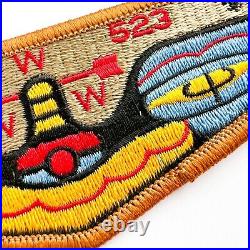 OA Kootz Lodge 523 Order of the Arrow Vintage Flap Patch S1 Alaska Boy Scouts