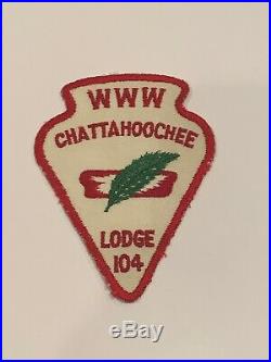 OA Lodge 104 Chattahoochee 104A1 Rare Patch Mint
