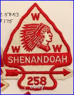 OA Lodge 258 Shenandoah 258A3 Rare Mint Patch