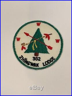 OA Lodge 352 Zhingwak 352R1 Rare Mint Round Patch