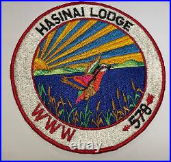 OA Lodge 578 Hasinai Jacket Patch Texas Boy Scout MH0
