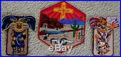 OA Lodge Papago 494 Ceremonial Character Patch Collection with Jacket Patches