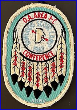 OA Order of the Arrow Boy Scout 1967 Yawgoog Scout Camp Conference Patch