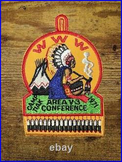 OA Order of the Arrow WWW Conclave Area V-3 Camp Ti'ak Lodge 404 1971 Patch