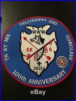 OA PELLISSIPPI LODGE 230 HOST 100th ANN JACKET PATCH ONLY 50 MADE