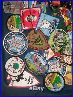 OA event issues over 45 Big group lot collection of scout patches