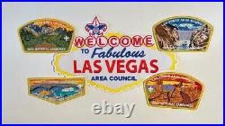 Oa Bsa Patches 2023 National Jamboree Las Vegas Area Council 5-piece 300 Made