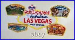 Oa Bsa Patches 2023 National Jamboree Las Vegas Area Council 5-piece 300 Made