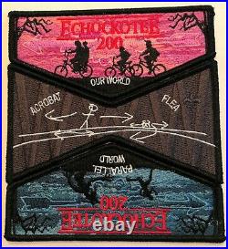 Oa Echockotee Lodge 200 Bsa North Fl 2020 3-patch Stranger Things Upside Down