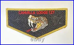 Oa Flap Patch Cahuilla Lodge 2019 Gold Border Bill Woodward Rare