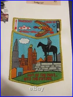 Oa Lodge 147 Tamegonit Patch Collection Reduced $$$ Lot #500 64 Pc Unit