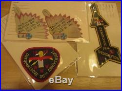Oa Lodge 194 Chequah Patch Collection Reduced $$$ Lot #500 15 Pc Unit
