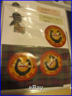 Oa Lodge 22 Octoraro Patch Collection Reduced $$$ Lot #500 105 Pc Unit