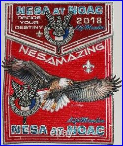 Oa Nesa At Noac Bsa National Eagle Scout 2018 Life Member Smy Delegate 2-patch