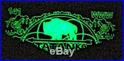 Oa Tatanka Lodge 141 Buffalo Trail Flap Csp 2018 Noac 3-patch Glow N Dark 1 Per