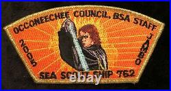 Occoneechee Council Oa 104 Star Wars 2005 Jamboree Sea Scout Gmy 7-patch Staff