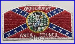 Okefenokee Area Council CSP Shoulder Patch SU-A Boy Scouts mint (1-2)