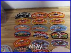 Old Baldy Council Patches (28 patches)