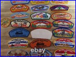 Old Baldy Council Patches (32 patches)