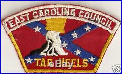 Old East Carolina Council Rare Scout Shoulder Patch CSP