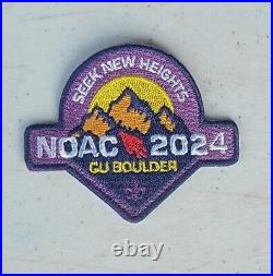 Order Of The Arrow, NOAC 2024 Official Event Promotional Patch, BSA, Pre-release